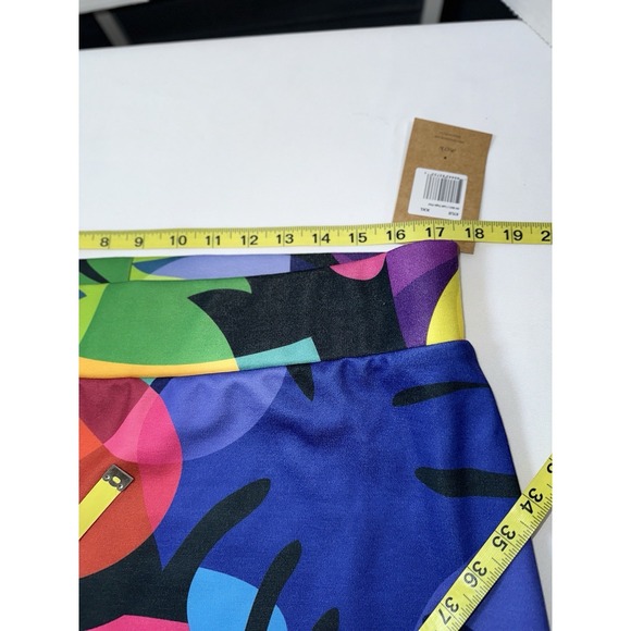 Averie Kylie Slit Skirt Lush Tropic Print Sz XXL - Picture 2 of 4